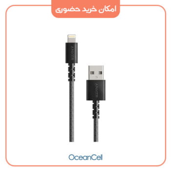 کابل شارژ USB به لایتنینگ انکر مدل Anker PowerLine Select+ A8012 طول 90 سانتی متر