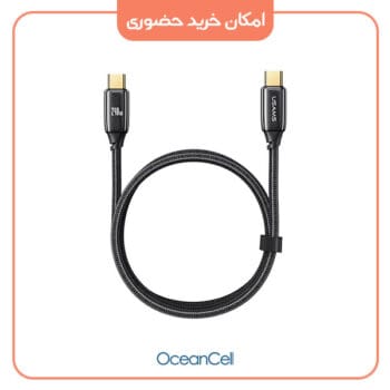 کابل شارژ TYPE-C به TYPE-C یوسمز طول 2 متر USAMS US-SJ581 – 240w