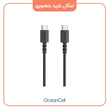 کابل شارژ TYPE-C به TYPE-C انکر مدل Anker PowerLine Select+ A8033 طول 180 سانتی متر