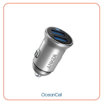 شارژر فندکی انکر 24 وات مدل Anker PowerDrive 2 Alloy A2727