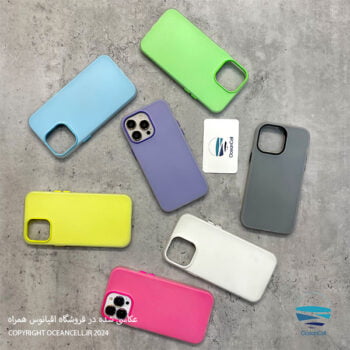 قاب آیفون سیلیکونی پاستیلی