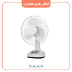پنکه رومیزی شارژی بیوا مدل Biva FA-06 به همراه پنل خورشیدی