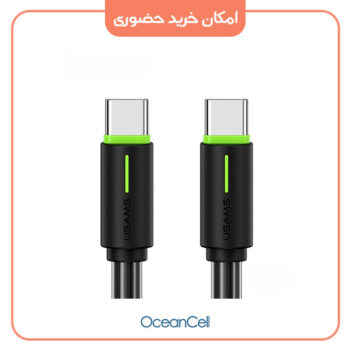 کابل USB-C به USB-C یوسمز مدل SJ734 طول 1 متر