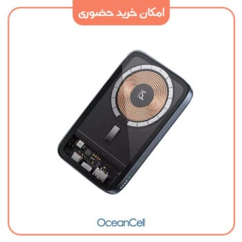 پاوربانک مگ سیف یوسمز ظرفیت 10000 میلی آمپر مدل USAMS US-CD184 15W